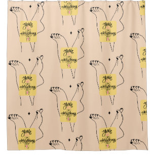pedicure quote, nails shower curtain