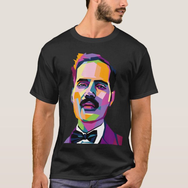 Pedro Albizu Campos Puerto Rico History Resiste Po T-Shirt (Front)
