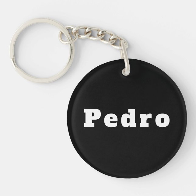 Pedro Key Ring (Front)