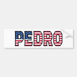 Pedro Name Vorname USA Aufkleber Sticker Auto