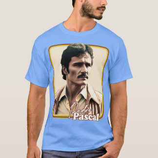 Pedro Pascal Retro Fan Artwork T-Shirt