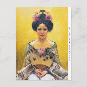 Pedro Sáenz (1864-1924), Disfraz japonesa Postcard