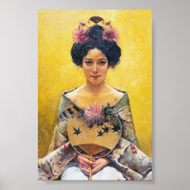 Pedro Sáenz (1864-1924), Disfraz japonesa Poster (Front)