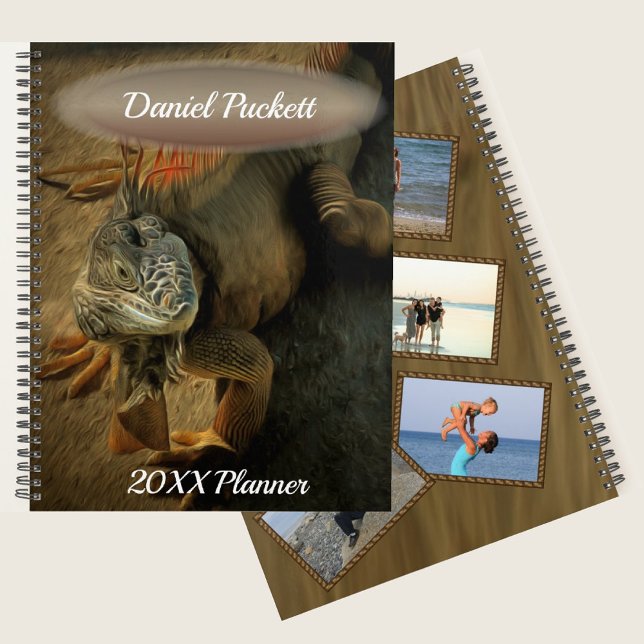 Pedro the Iguana Photo Collage 0768 Planner (Creator Uploaded)