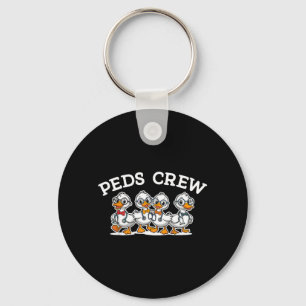 PEDS Crew Paediatrics Nurse Paediatrician RN 1 Key Ring