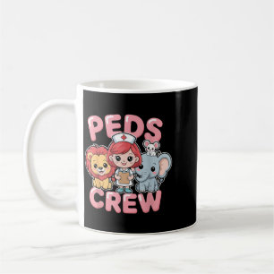 PEDS Crew Paediatrics Nurse Paediatrician RN Coffee Mug