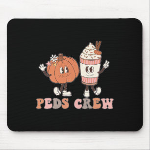 Peds Crew Pumpkin Thanksgiving Fall Paediatrics Nu Mouse Pad