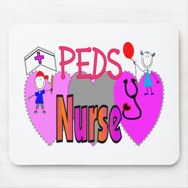 PEDS NURSE Adorable gifts Mouse Pad (Front)
