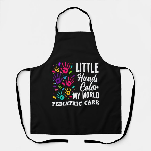 Peds Nurse Paediatrics Nurse Practitioners Gifts Apron (Front)