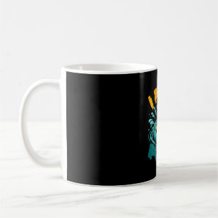 Pee in pools funny sarcastic with cute duck summer coffee mug