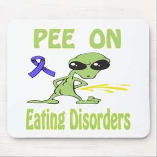 Pee On Eating Disorders Mousepad