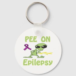 Pee On Epilepsy Keychain
