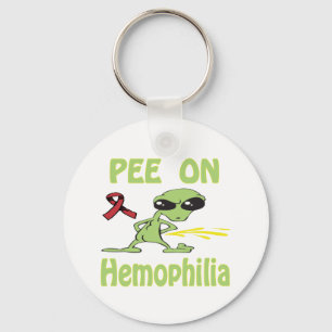 Pee On Haemophilia Keychain