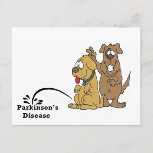 Pee on Parkinson's Disease Postcard