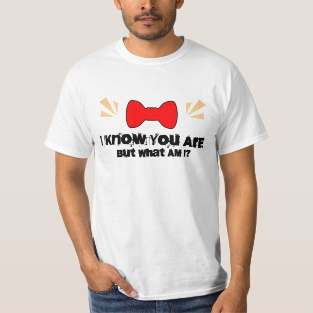 Pee Wee Herman I Know You Are But What Am I T-Shirt (Front)