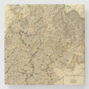 PeeblesShire Stone Coaster