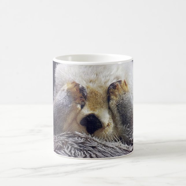 PEEK-A-BOO COMICAL OTTER MUG (Center)