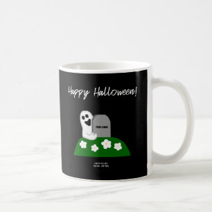 Peek A Boo Ghost Coffee Mug