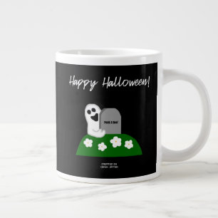 Peek A Boo Ghost Jumbo Mug