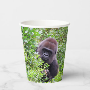 Peek-A-Boo Gorilla Paper cup