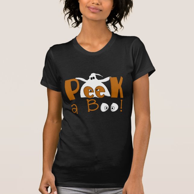 Peek A Boo Halloween T-shirts and Gifts (Front)