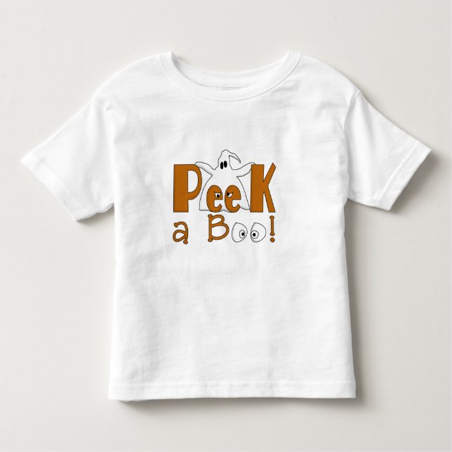 Peek A Boo Halloween T-shirts and Gifts (Front)