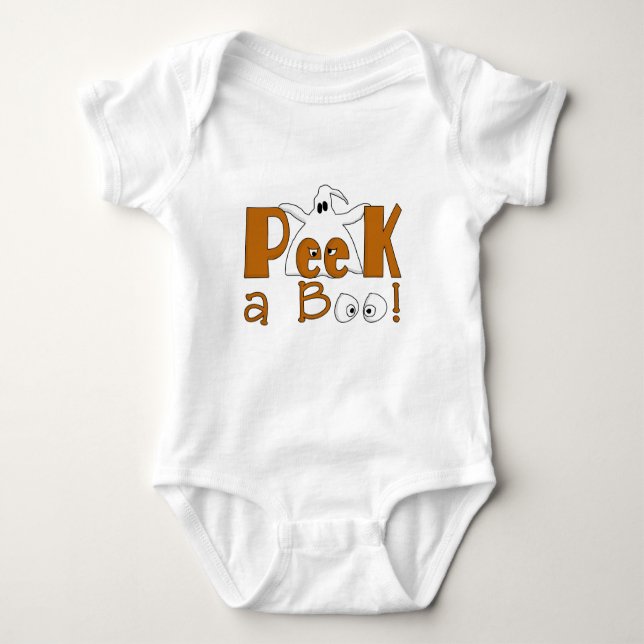 Peek A Boo Halloween T-shirts and Gifts (Front)
