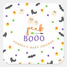 Peek a Boo Halloween themed Baby shower