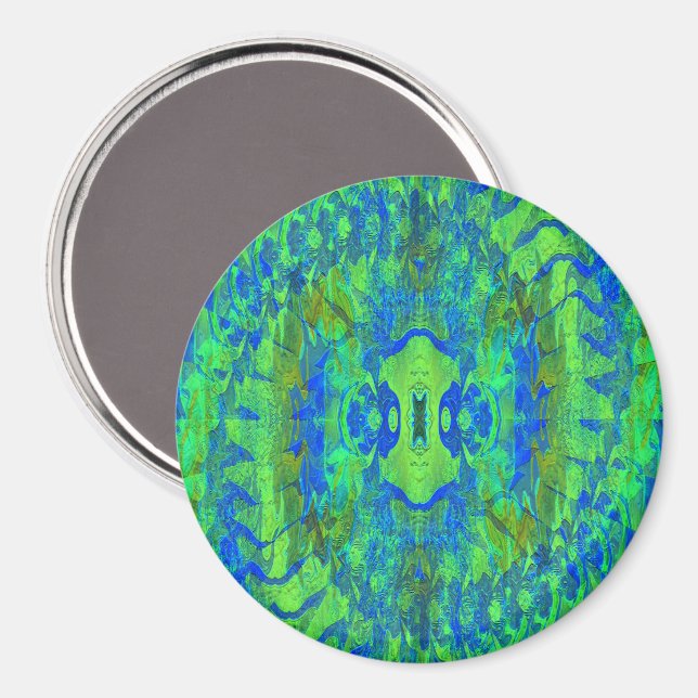 Peek-a-boo in the Sea.... Magnet (Front/Back)