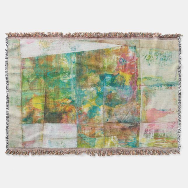 Peek a boo IV Throw Blanket (Front)