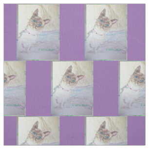 Peek-a-Boo Kitten Original Fabric