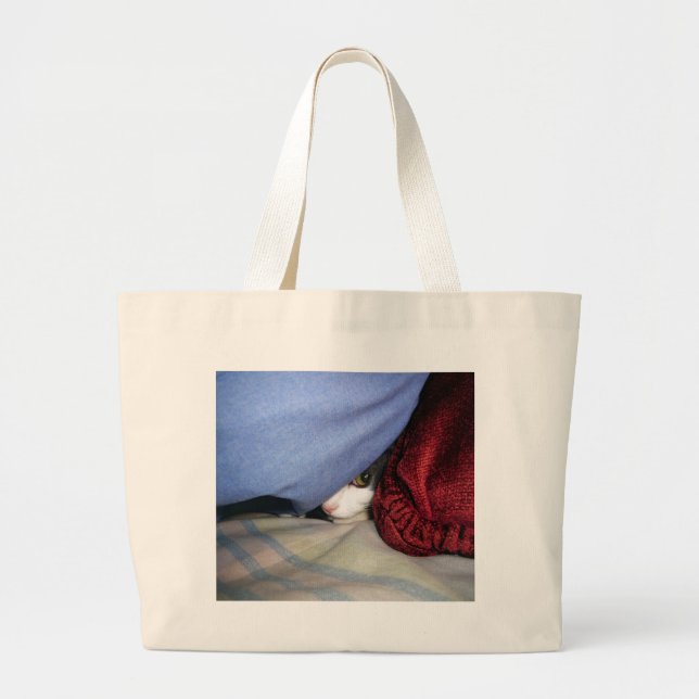 Peek a Boo Large Tote Bag (Front)
