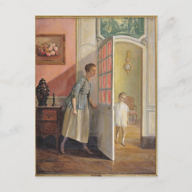 Peek-a-Boo Postcard (Front)