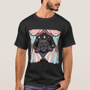 Peek-A-Boo Pug T-Shirt