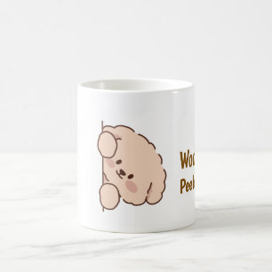 Peek-a-boo - Puppy Coffee Mug