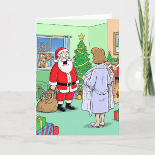 Peek-a-Boo Sleigh Card