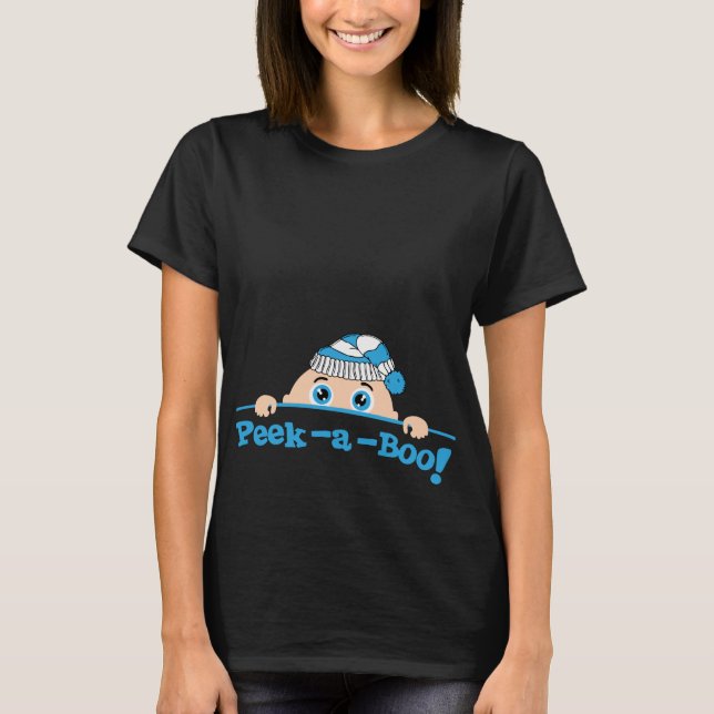 Peek a Boo Winter T-Shirt (Front)