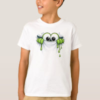 Peek-a-Slime! Cute Goo Monster Peeking Design