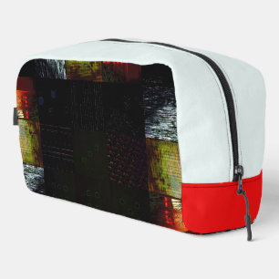 Peek Abstract Glitch Art Digital Distortion Grid Dopp Kit