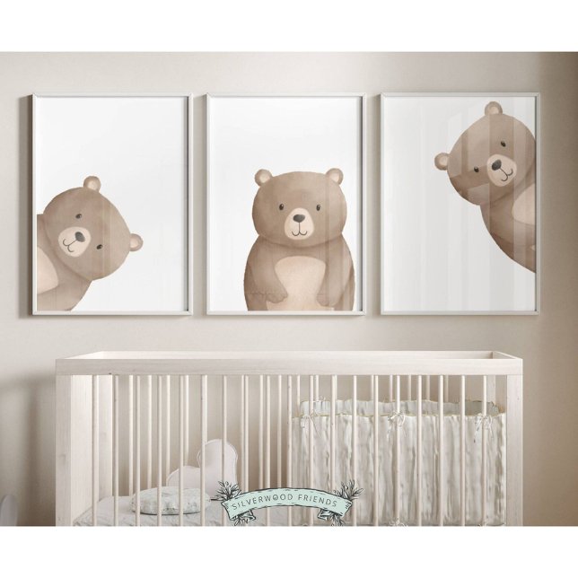 Peek Bear Nursery Prints - 002 (Creator Uploaded)