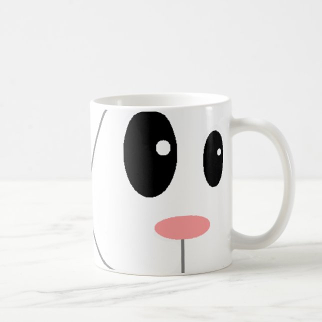 Peek the Bunny! Coffee Mug (Right)