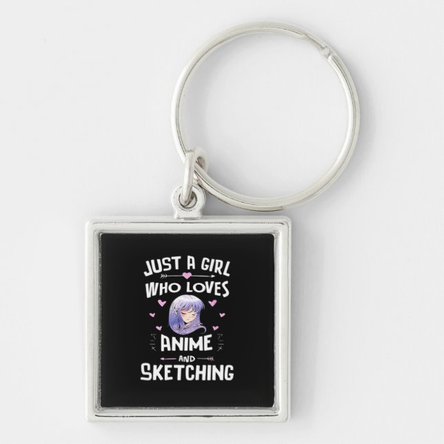 Peekabo Anime Classic Key Ring (Front)