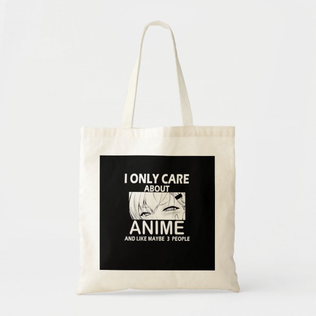 Peekabo Anime Tote Bag (Front)