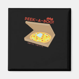 Peekabo Basic & Funny Design Magnet