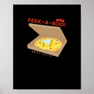 Peekabo Basic & Funny Design  Poster