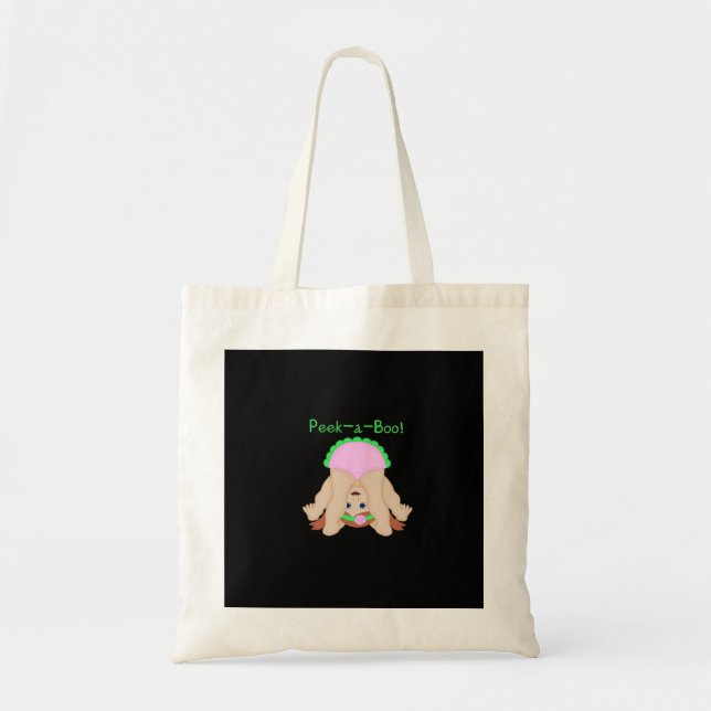 Peekabo For Halloween Tote Bag (Front)