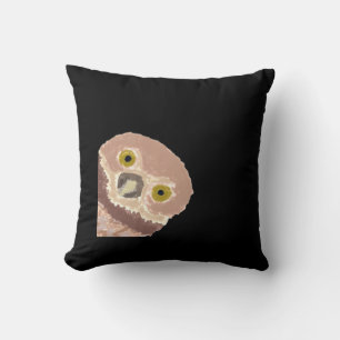 Peekabo Funny Design For Halloween Cushion