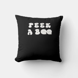 Peekabo Funny Halloween Cushion