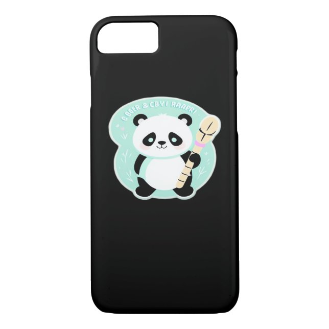 Peekabo Panda Case-Mate iPhone Case (Back)