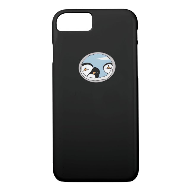 Peekabo Penguins Case-Mate iPhone Case (Back)